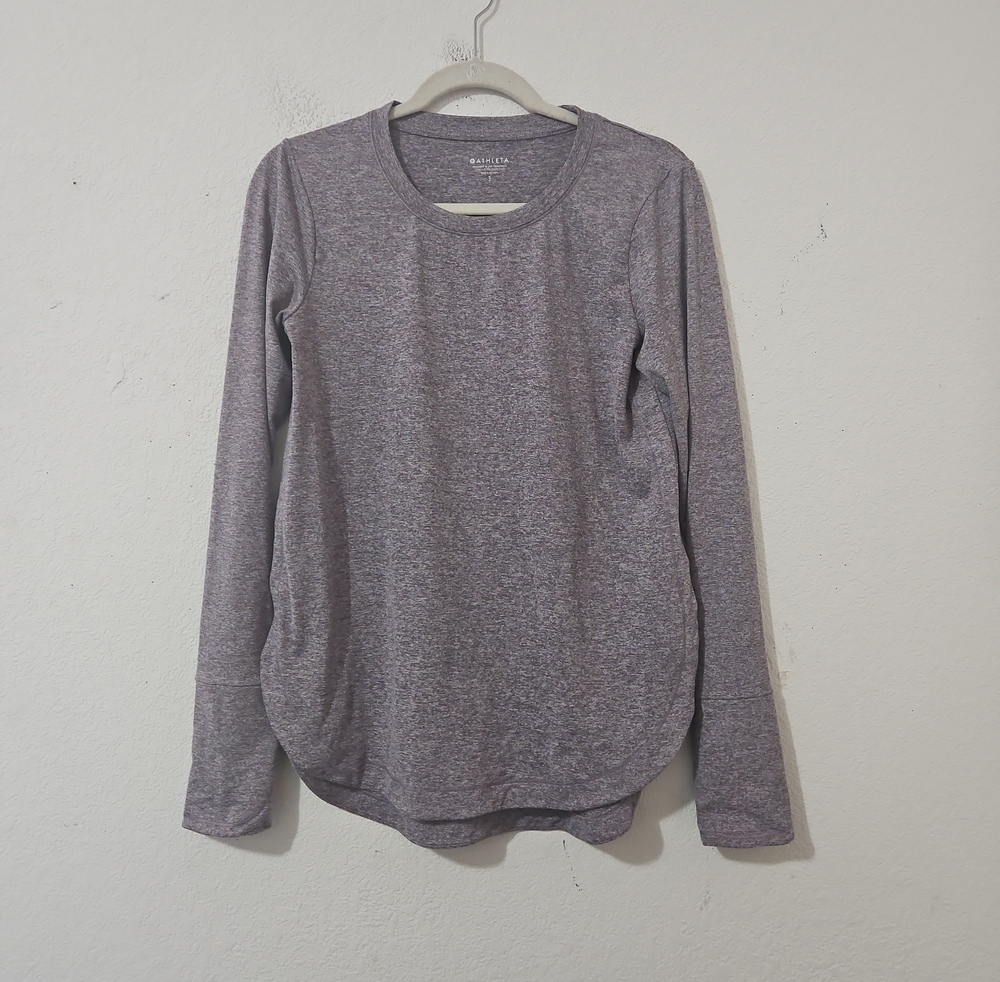 Athleta Uptempo Long Sleeve Top Size Small